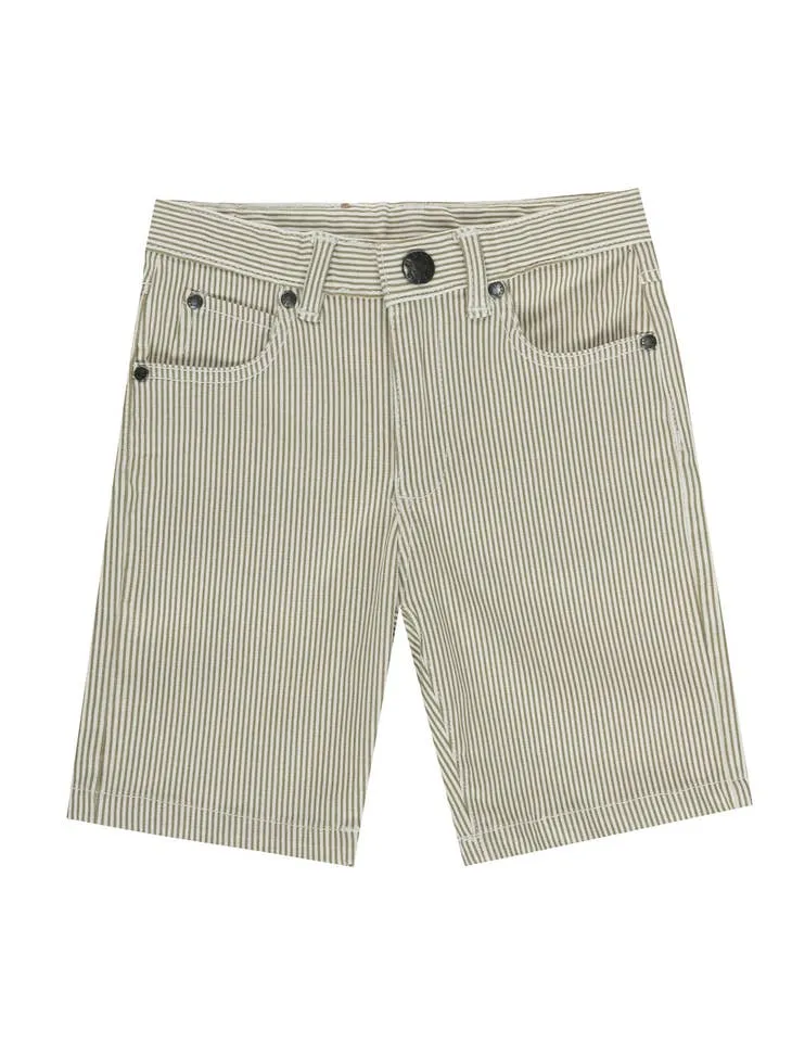 5 Pocket Twill Bermuda Short