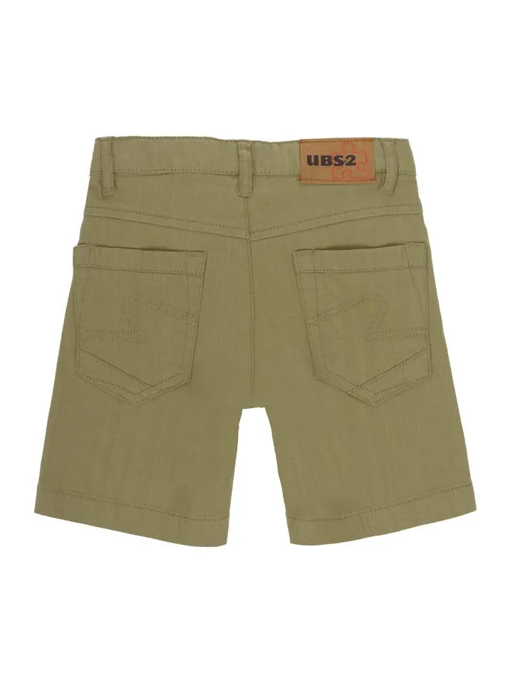 5 Pocket Twill Bermuda Short