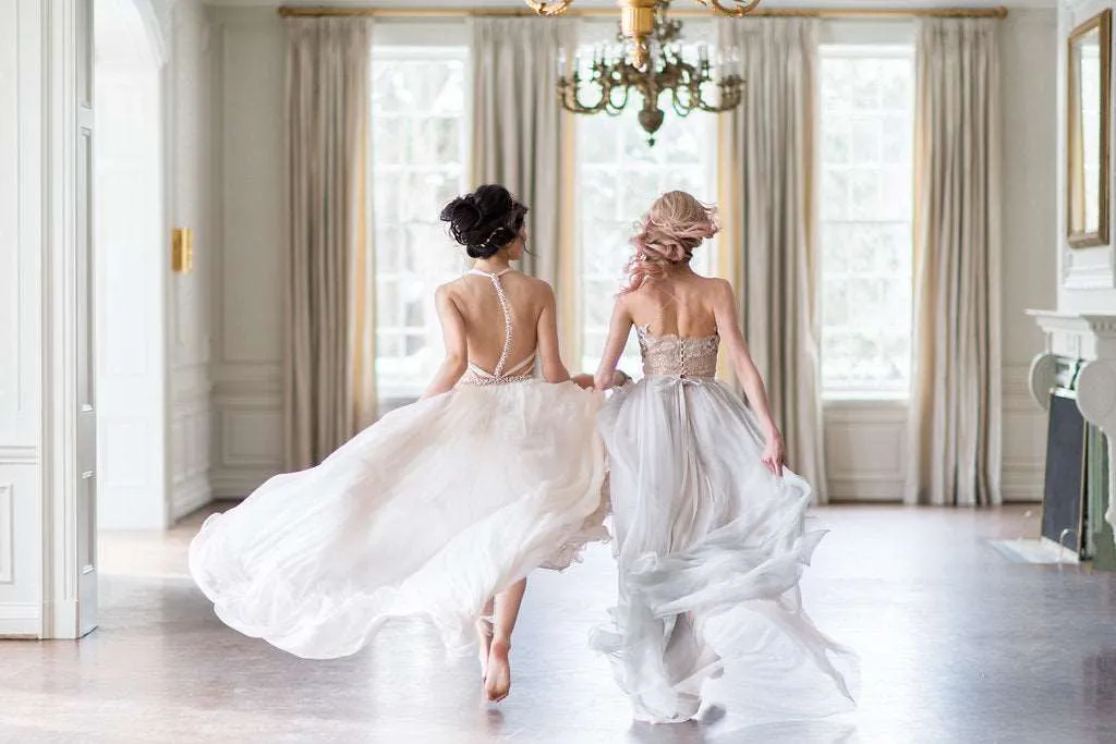 AURORA Dreamy Pastel Wedding Dress