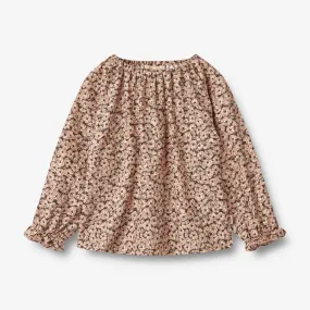 Blouse Nicoline - anemones in plenty