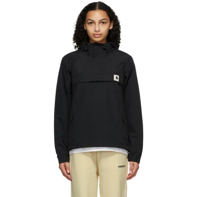 Carhartt Work In Progress Black Nimbus Pullover Jacket