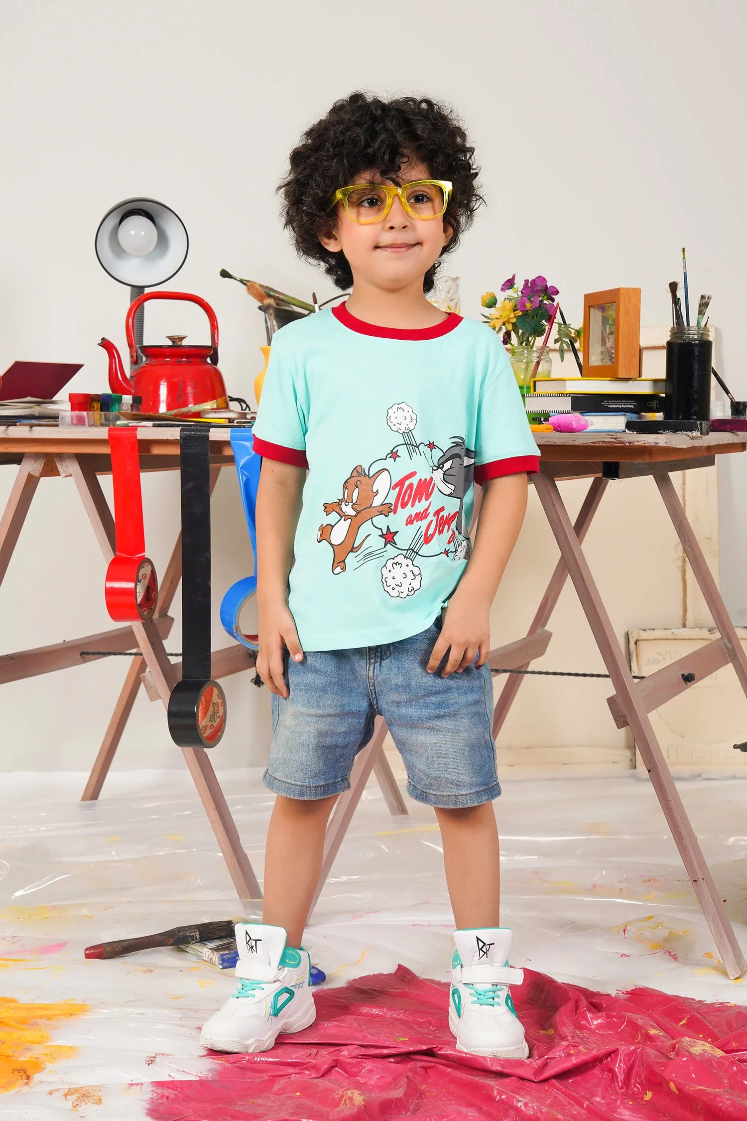 Chasing T-Shirt For Boys