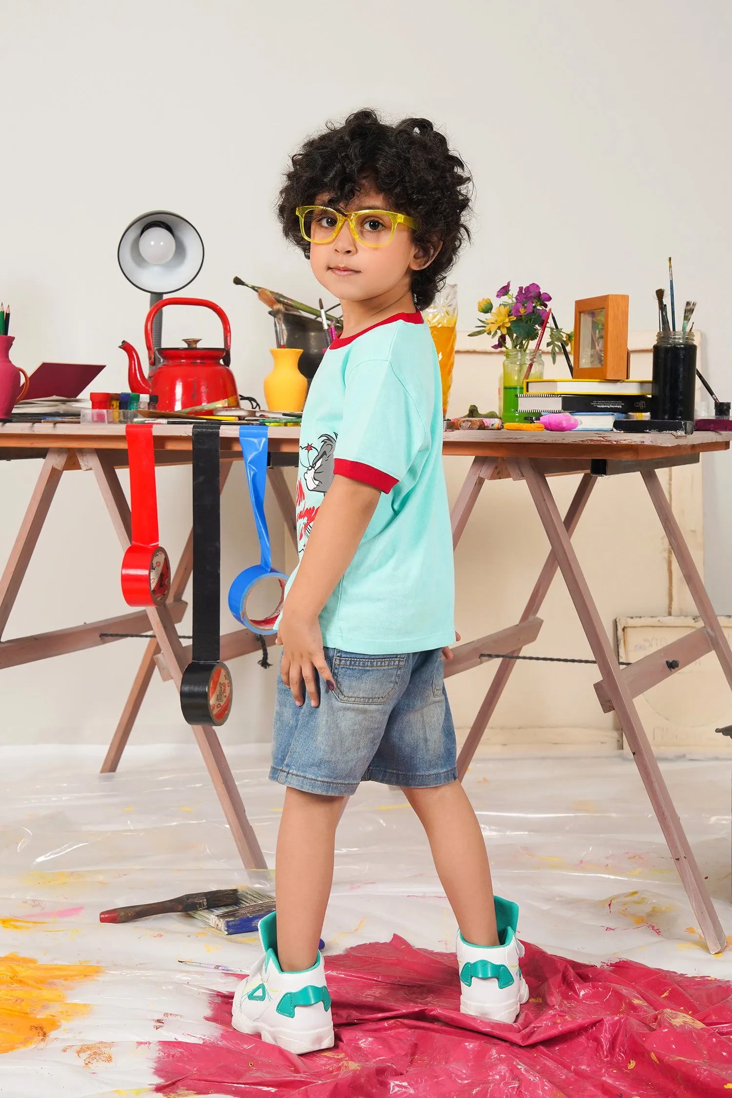 Chasing T-Shirt For Boys