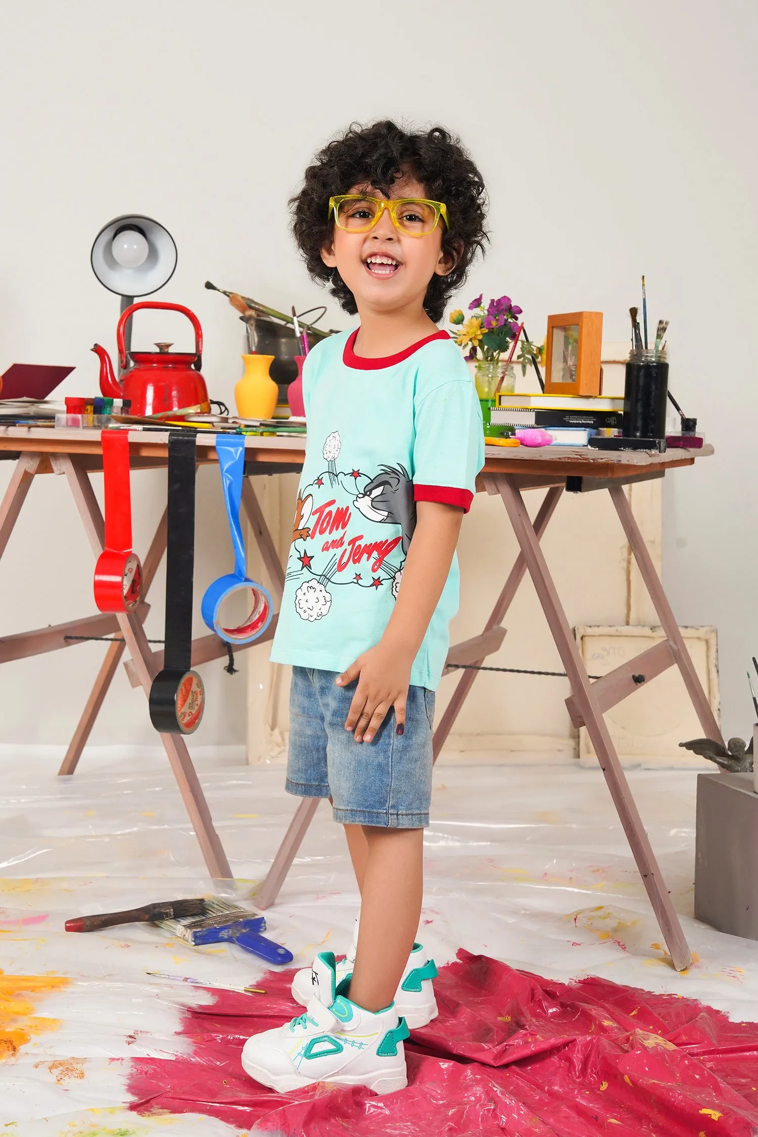 Chasing T-Shirt For Boys