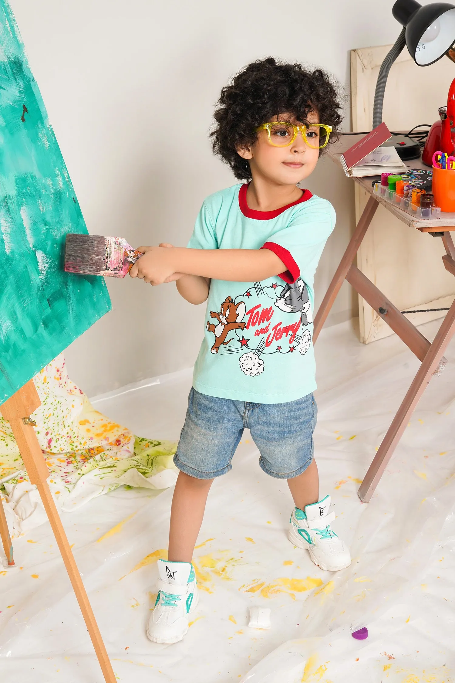 Chasing T-Shirt For Boys