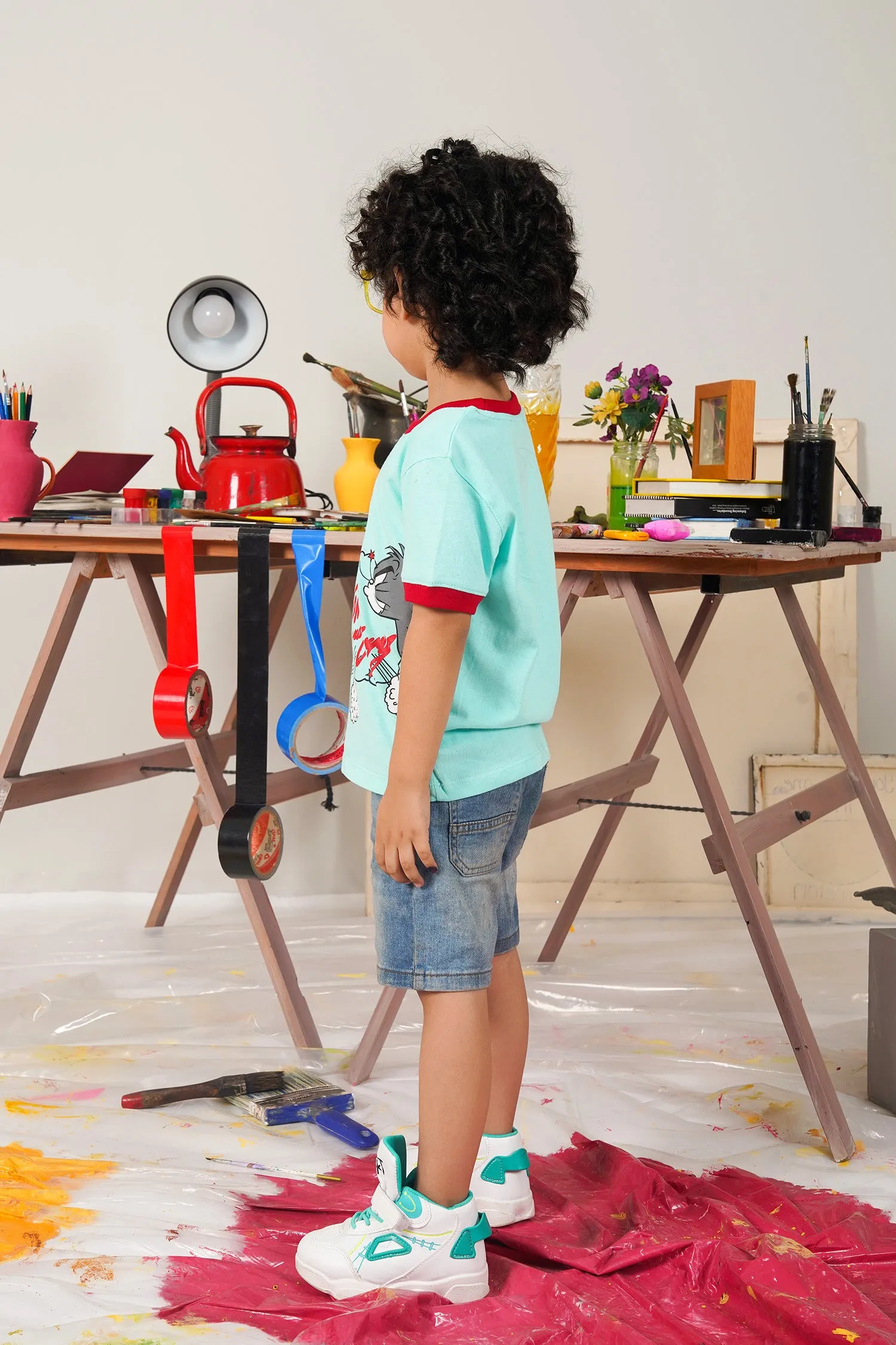 Chasing T-Shirt For Boys