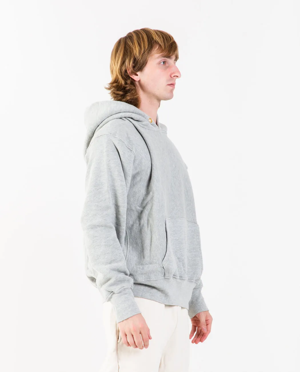 Cropped Hoodie Heather Grey