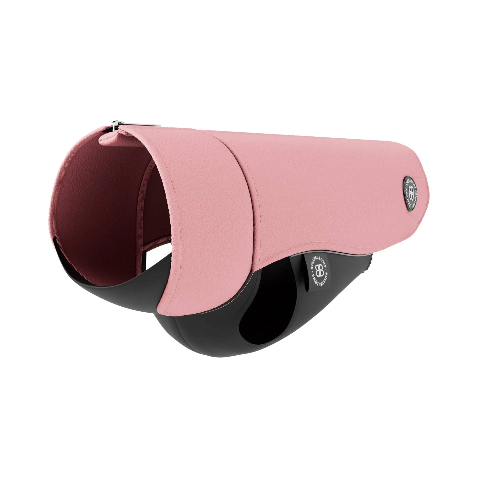 Dog Fleece With Zip - Pink