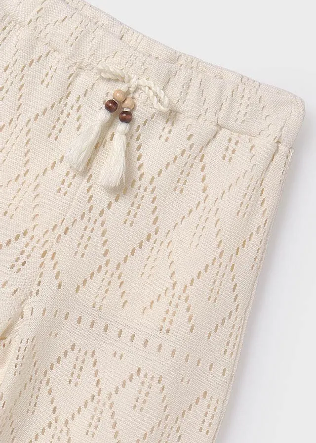 Girls Crochet Pants