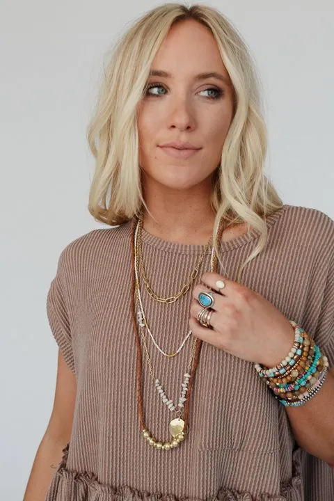 Hidden Treasures Necklace - Ivory