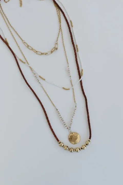 Hidden Treasures Necklace - Ivory