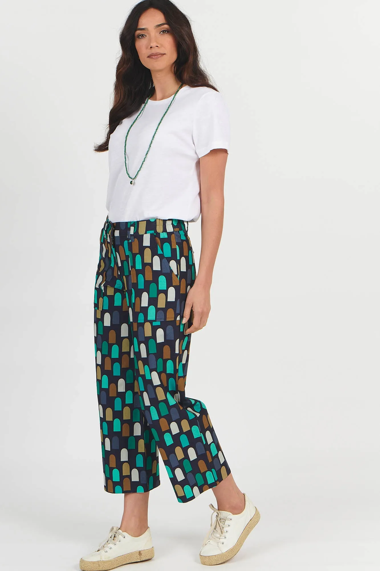 Hudson Jeans Green Geo