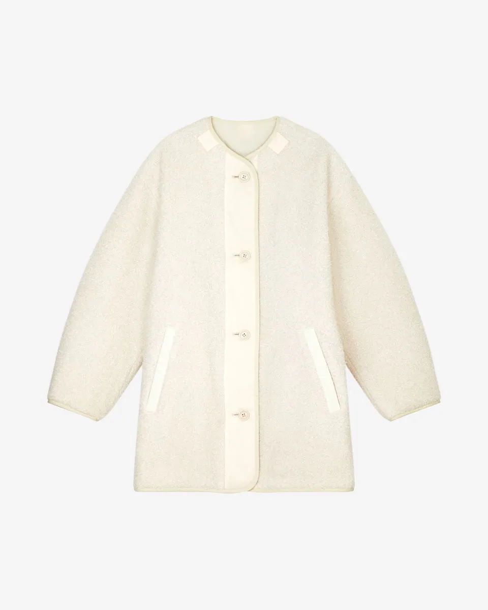 Isabel Marant Himemma Coat - Ecru