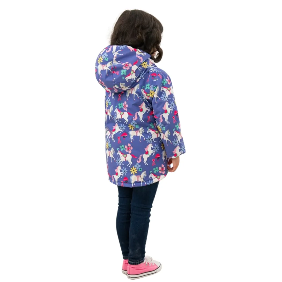 Lighthouse Girls Freya Coat Horse Print
