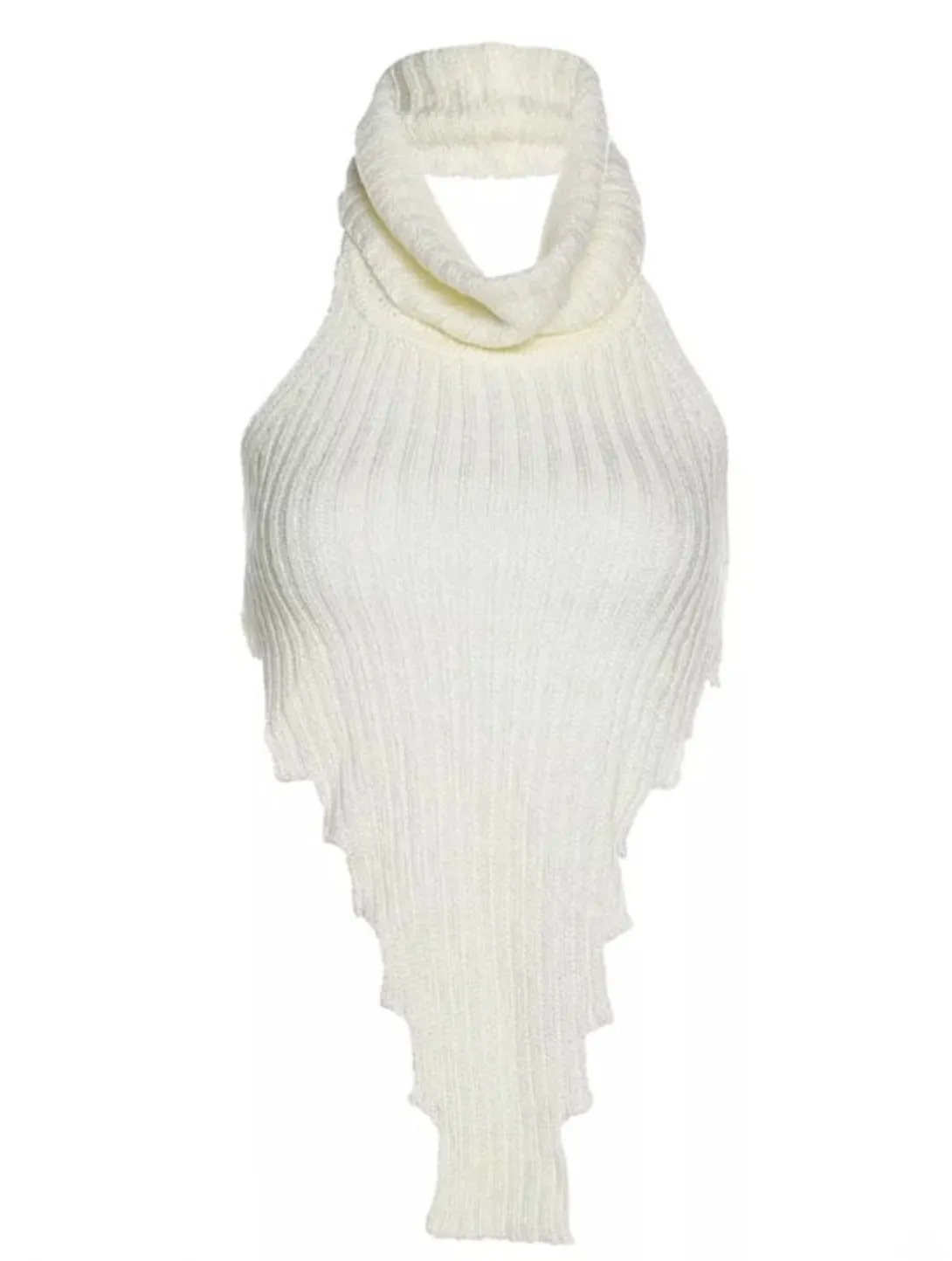 LORI ASYMMETRICAL HALTER | TOP