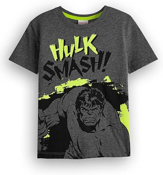 Marvel Boys Pack of 2 T-Shirts