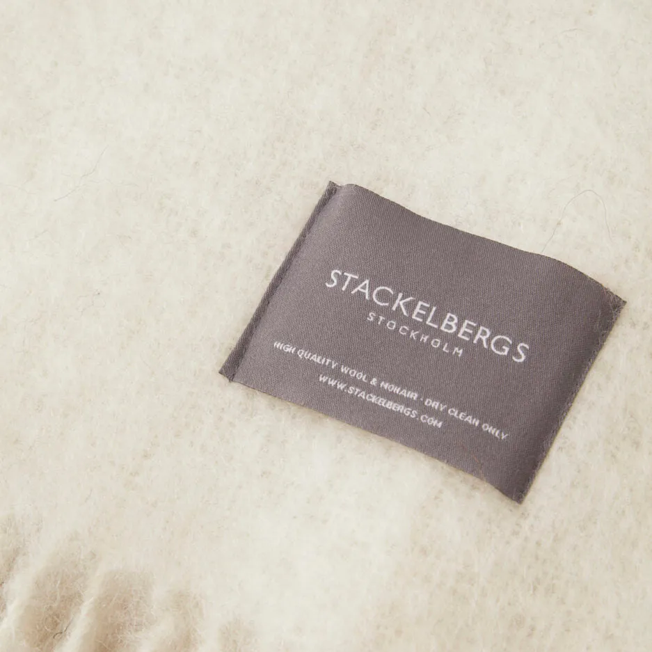 Mohair Blanket - Bright White