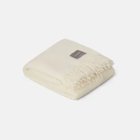 Mohair Blanket - Bright White