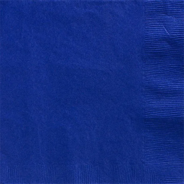 Napkins Lunch - Bright Blue