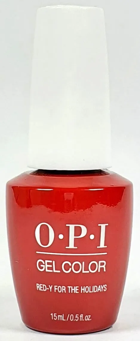 Red-y For the Holidays * OPI Gelcolor