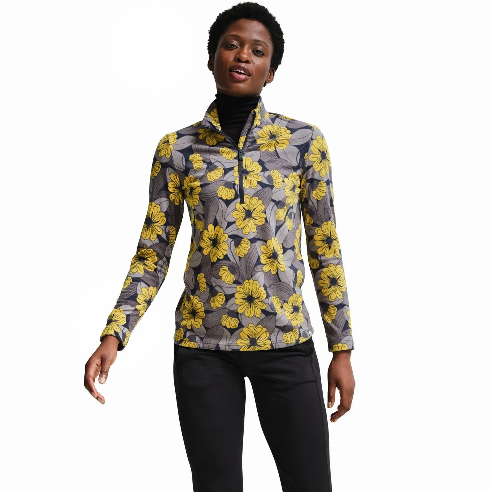 Regatta Womens Orla Kiely Half Zip Pullover Fleece