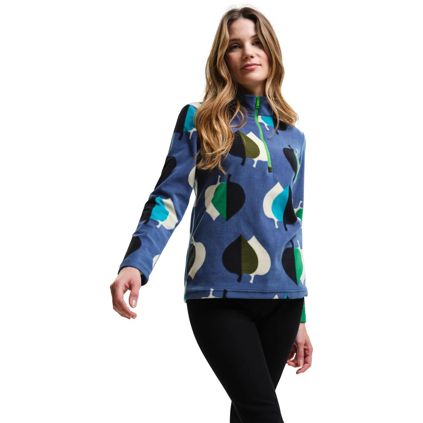 Regatta Womens Orla Kiely Half Zip Pullover Fleece
