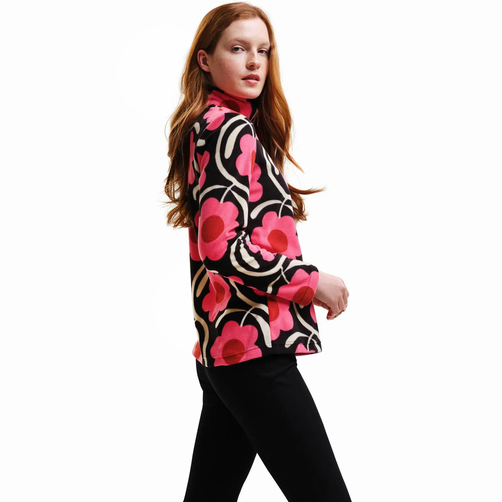 Regatta Womens Orla Kiely Half Zip Pullover Fleece