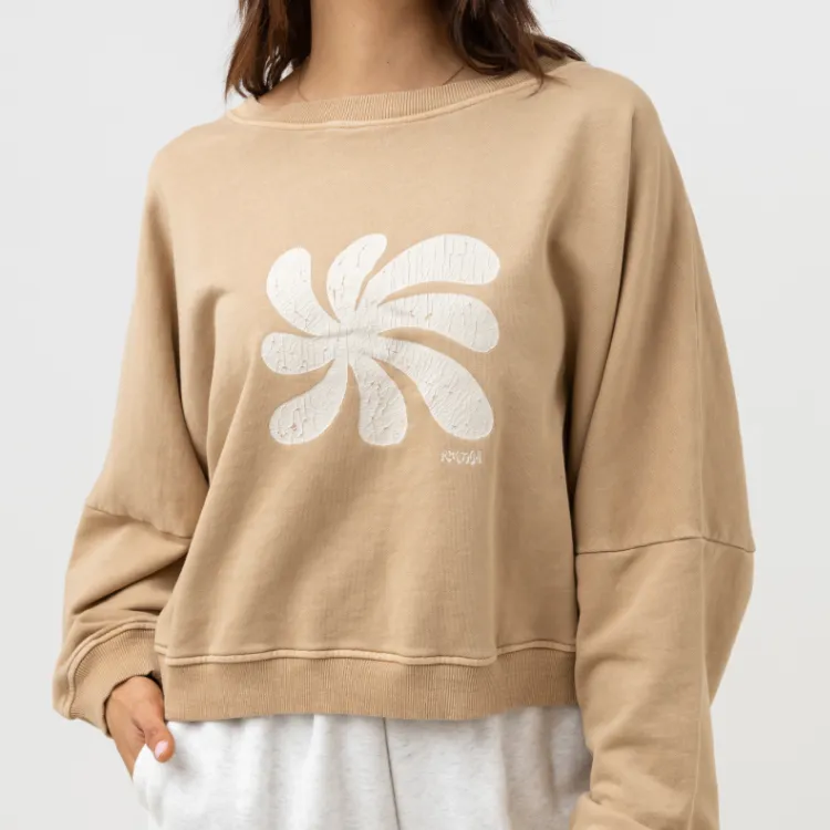 RHYTHM ISLE BOYFRIEND FLEECE - INCENSE