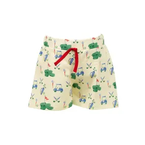 The Proper Peony Golf Boy Short