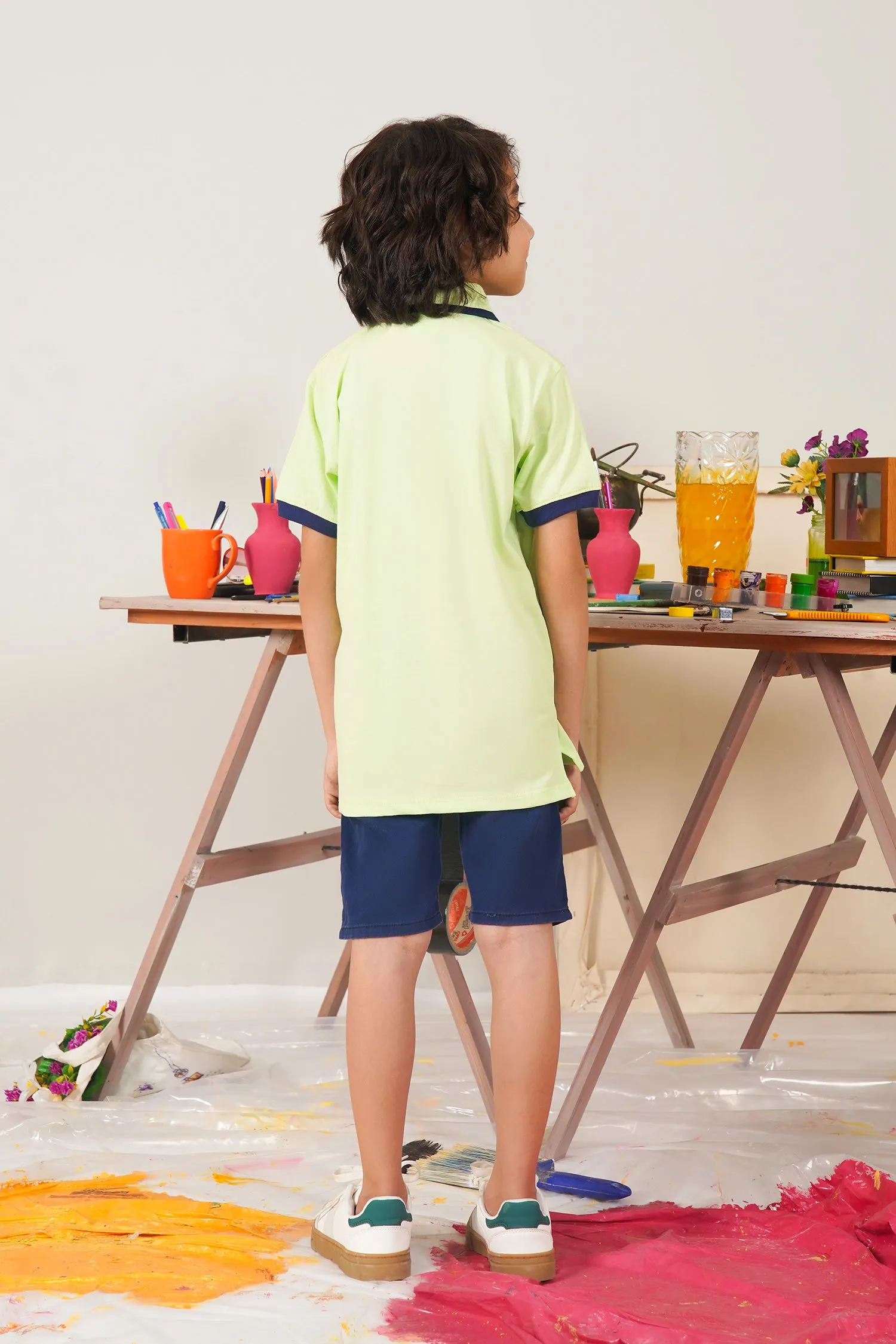 Three Button Boys Polo