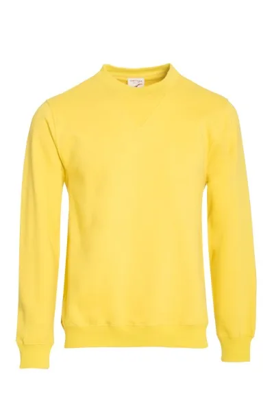 Yellow Fleece Crewneck